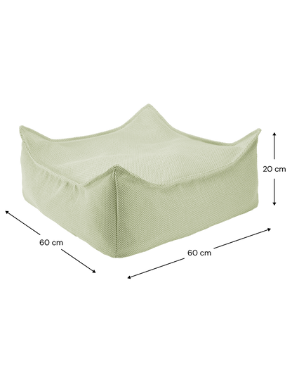 Square Ottoman Outdoor, Herba (Pre - Order) - Le Petit Marché Home Furniture