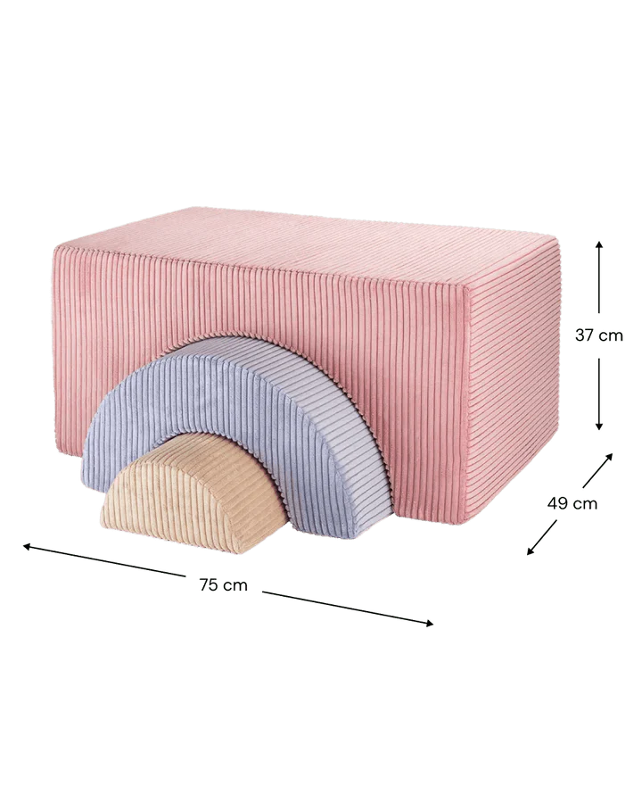 Rainbow Playset, Pink Mousse (Pre - Order) - Le Petit Marché Home Furniture