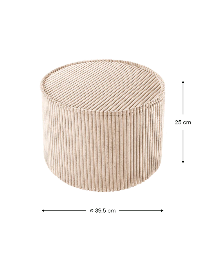 Pouffe, Brown Sugar (Pre - Order) - Le Petit Marché Home Furniture