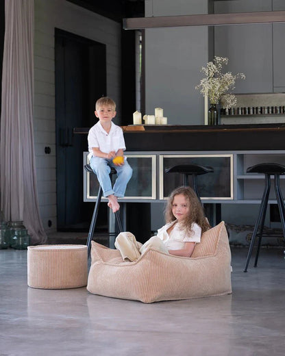 Pouffe, Brown Sugar (Pre - Order) - Le Petit Marché Home Furniture