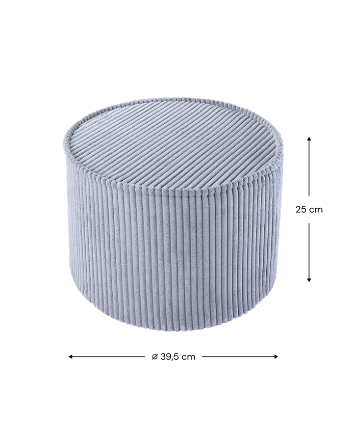 Pouffe, Blueberry Blue (Pre - Order) - Le Petit Marché Home Furniture
