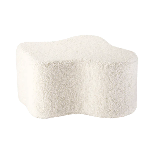 Cloud Pouffe, Cream White (Pre - Order) - Le Petit Marché Home Furniture
