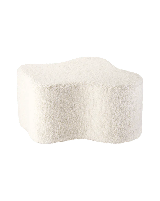 Cloud Pouffe, Cream White (Pre - Order) - Le Petit Marché Home Furniture