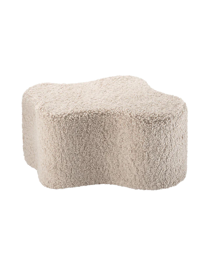 Cloud Pouffe, Biscuit (Pre - Order) - Le Petit Marché Home Furniture