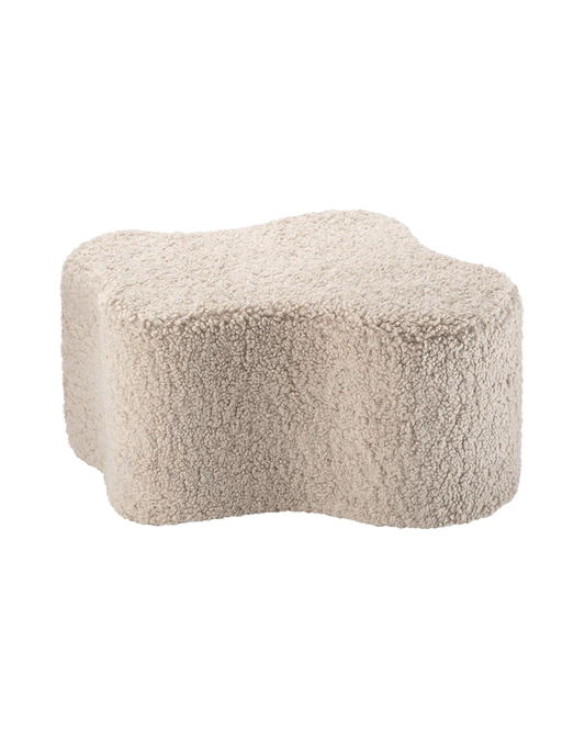 Cloud Pouffe, Biscuit (Pre - Order) - Le Petit Marché Home Furniture
