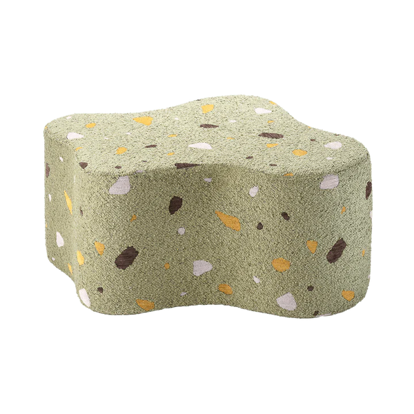 Cloud Pouffe, Terrazzo Moss (Pre - Order) - Le Petit Marché Home Furniture