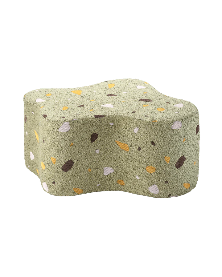 Cloud Pouffe, Terrazzo Moss (Pre - Order) - Le Petit Marché Home Furniture