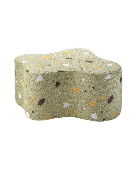 Cloud Pouffe, Terrazzo Moss (Pre - Order) - Le Petit Marché Home Furniture