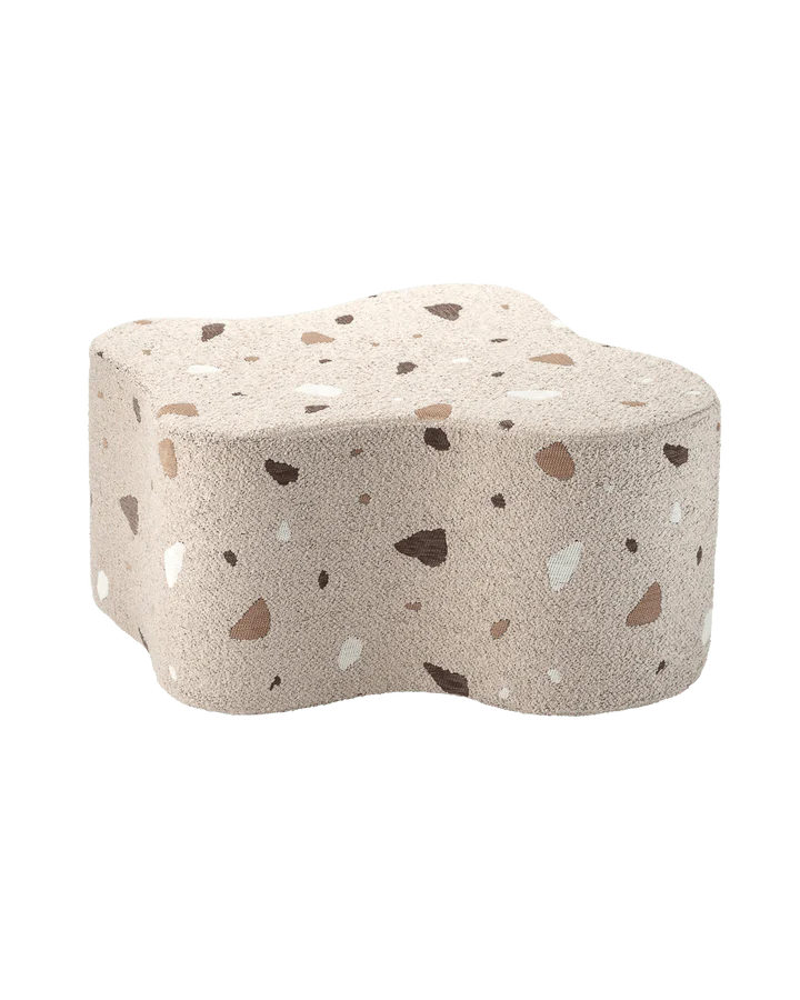 Cloud Pouffe, Terrazzo Sand (Pre - Order) - Le Petit Marché Home Furniture
