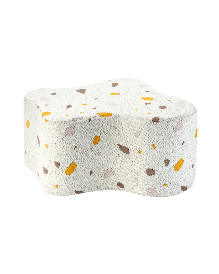 Cloud Pouffe, Terrazzo Marble (Pre - Order) - Le Petit Marché Home Furniture