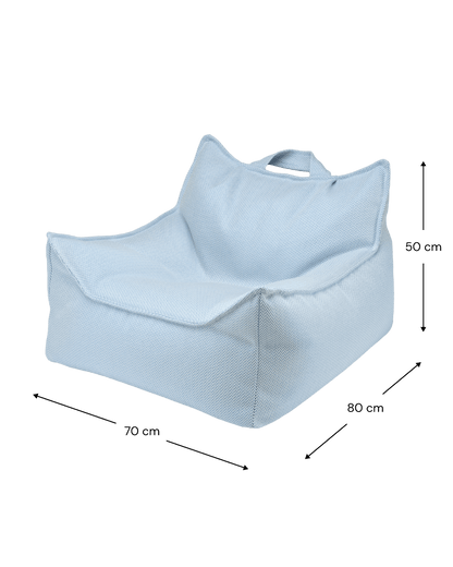 Beanbag Chair Outdoor, Azure (Pre - Order) - Le Petit Marché Home Furniture