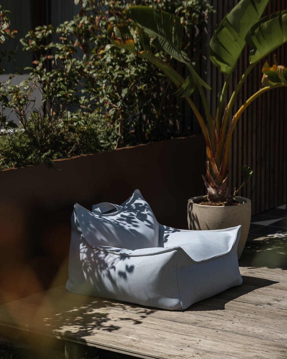 Beanbag Chair Outdoor, Azure (Pre - Order) - Le Petit Marché Home Furniture