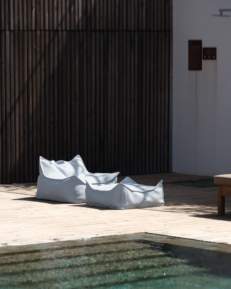 Beanbag Chair Outdoor, Azure (Pre - Order) - Le Petit Marché Home Furniture
