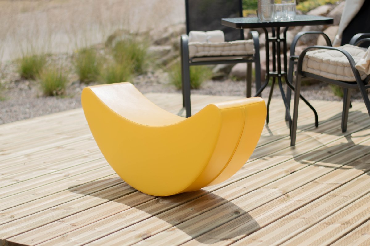 Banana Soft Play Ride On Toy, Yellow (Pre - Order) - Le Petit Marché Home Furniture