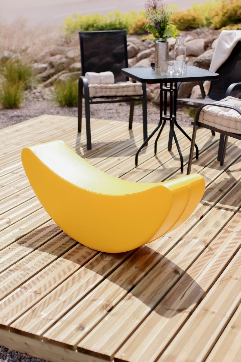 Banana Soft Play Ride On Toy, Yellow (Pre - Order) - Le Petit Marché Home Furniture