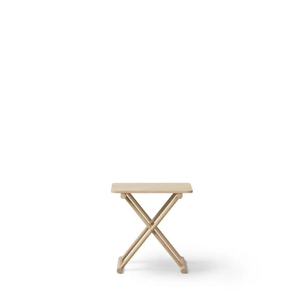 Camp Bed Table, High, Oak - Le Petit Marché Home Furniture