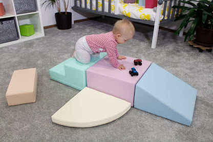 Corner Climber, Light Pastel (Pre - Order) - Le Petit Marché Home Furniture