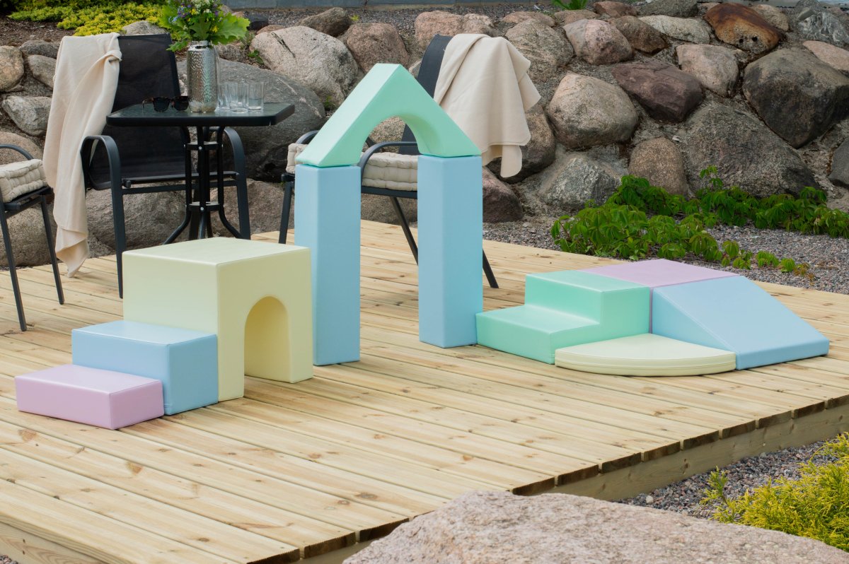 Creativity Multifunctional Foam Play Set, Light Pastel (Pre - Order) - Le Petit Marché Home Furniture