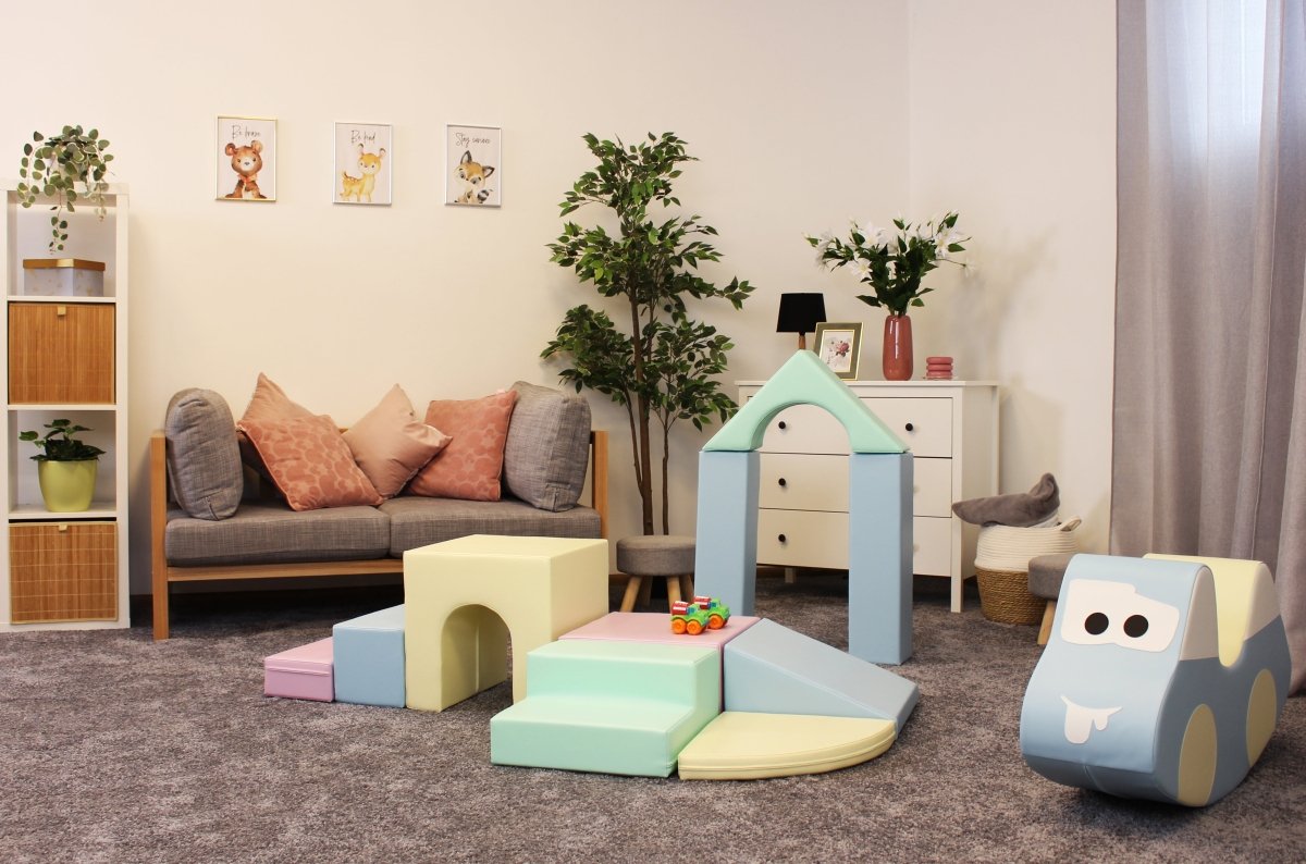 Creativity Multifunctional Foam Play Set, Light Pastel (Pre - Order) - Le Petit Marché Home Furniture