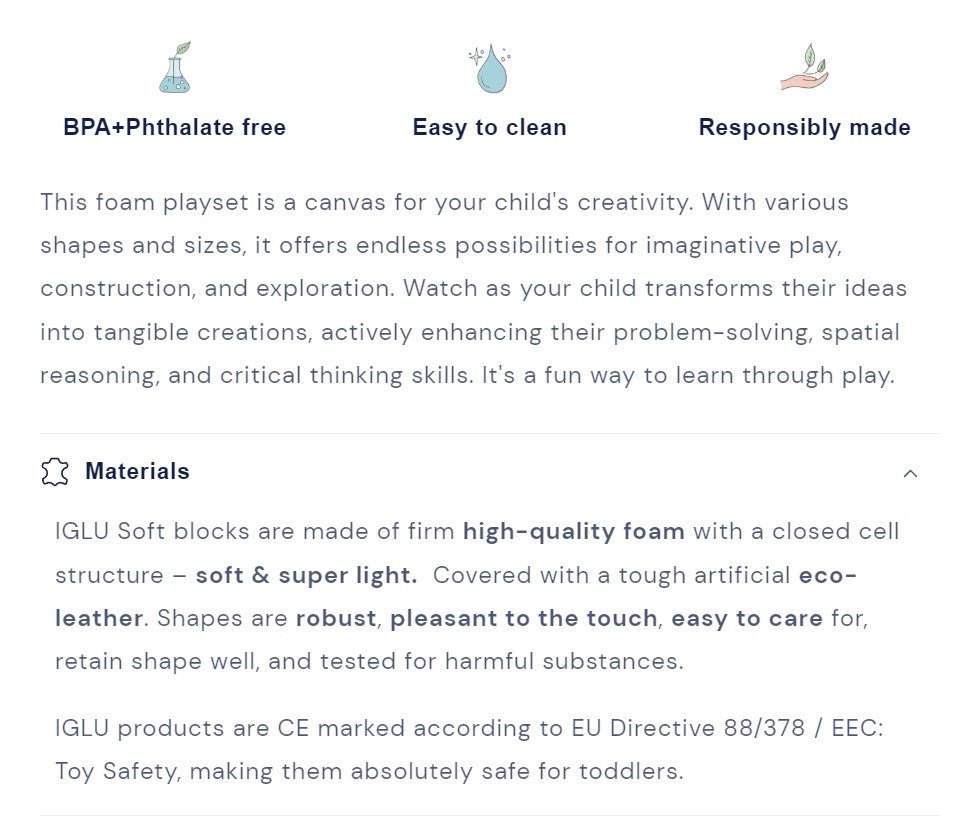 Creativity Multifunctional Foam Play Set, Light Pastel (Pre - Order) - Le Petit Marché Home Furniture