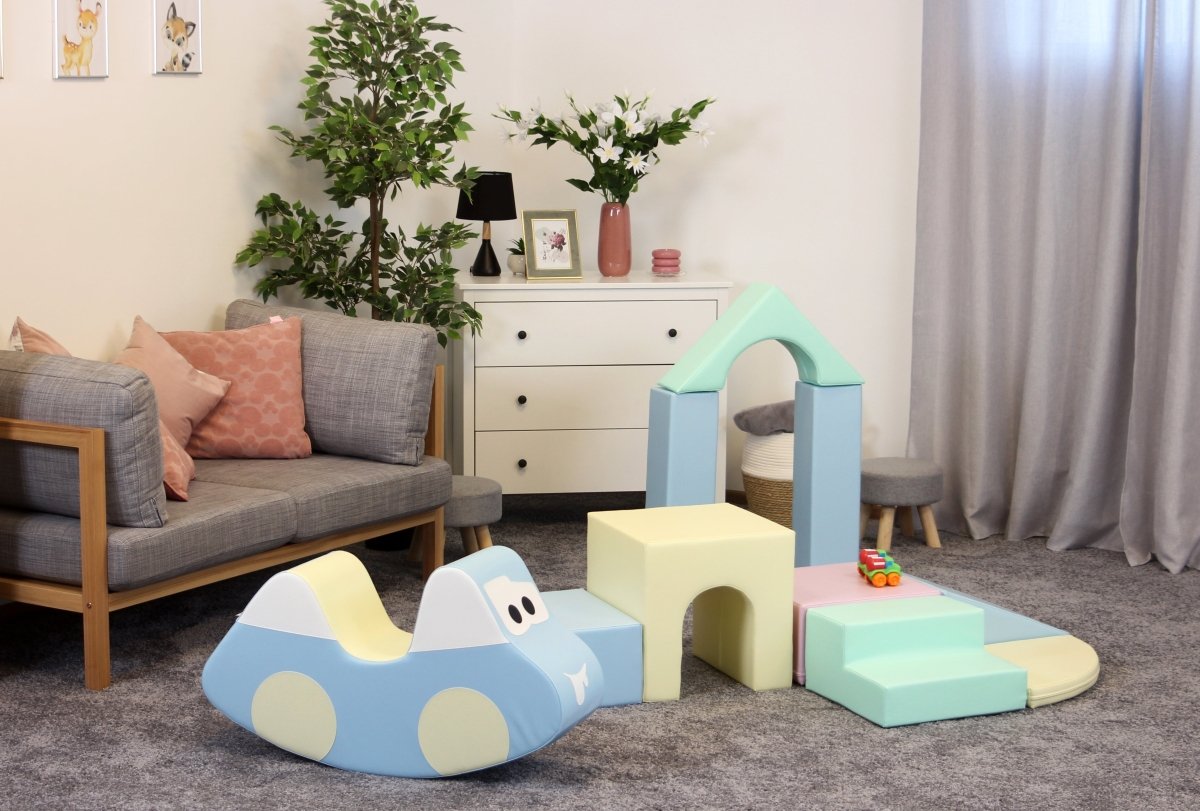Creativity Multifunctional Foam Play Set, Light Pastel (Pre - Order) - Le Petit Marché Home Furniture
