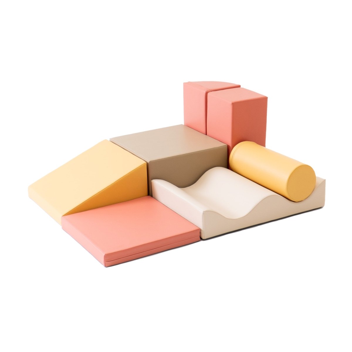 Discoverer Soft Play Activity Set, Pastel Pink (Pre - Order) - Le Petit Marché Home Furniture