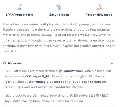 Explorer Soft Play Set, Light Multi Color (Pre - Order) - Le Petit Marché Home Furniture