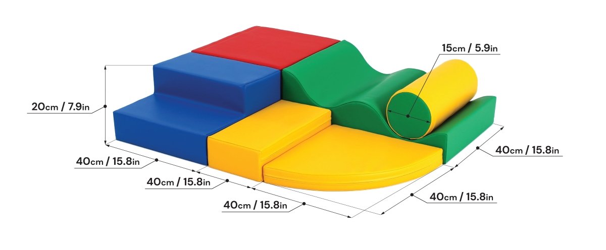 Explorer Soft Play Set, Multi Color (Pre - Order) - Le Petit Marché Home Furniture