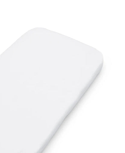 Fitted Baby sheet 42x82 cm, Simply White - Le Petit Marché Home Furniture