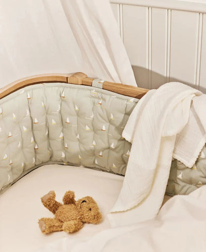 Fitted Baby Sheet 68x122 cm, Pure Nature - Le Petit Marché Home Furniture