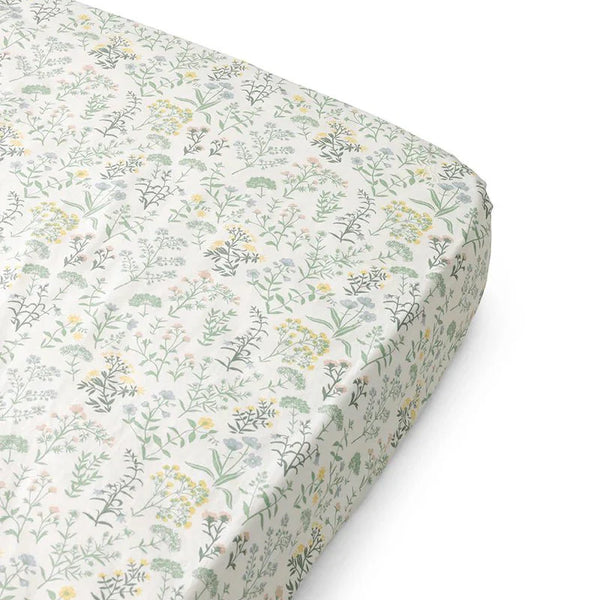 Fitted Junior Sheet 68x168 cm, Summer Flowers SOH - Le Petit Marché Home Furniture