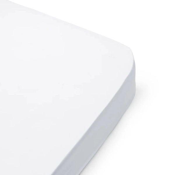 Fitted Junior sheet 90x160 cm, Simply White - Le Petit Marché Home Furniture