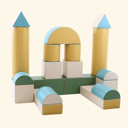 Fortress Soft Play Party Set, Pastel Turquoise (Pre - Order) - Le Petit Marché Home Furniture
