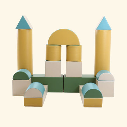 Fortress Soft Play Party Set, Pastel Turquoise (Pre - Order) - Le Petit Marché Home Furniture