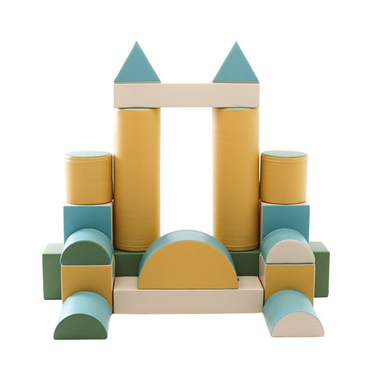 Fortress Soft Play Party Set, Pastel Turquoise (Pre - Order) - Le Petit Marché Home Furniture