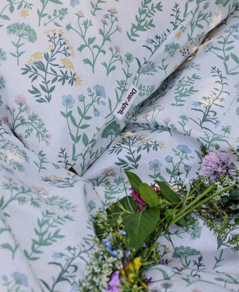 Junior Bedding 100x135 cm, Summer Flowers - Le Petit Marché Home Furniture