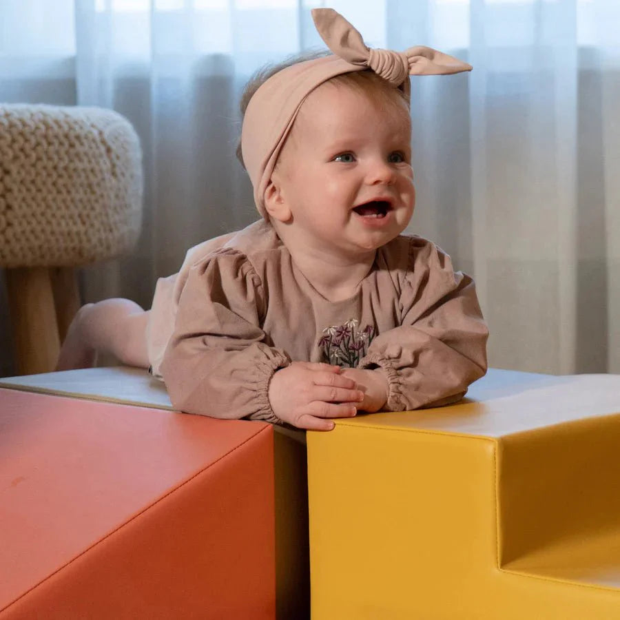 Mini Corner Climber, Pastel Pink (Pre - Order) - Le Petit Marché Home Furniture