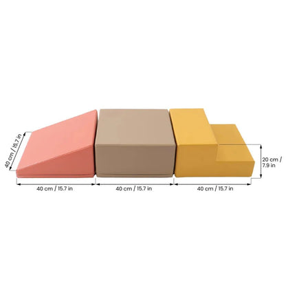 Mini Corner Climber, Pastel Pink (Pre - Order) - Le Petit Marché Home Furniture