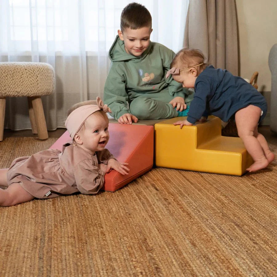 Mini Corner Climber, Pastel Pink (Pre - Order) - Le Petit Marché Home Furniture