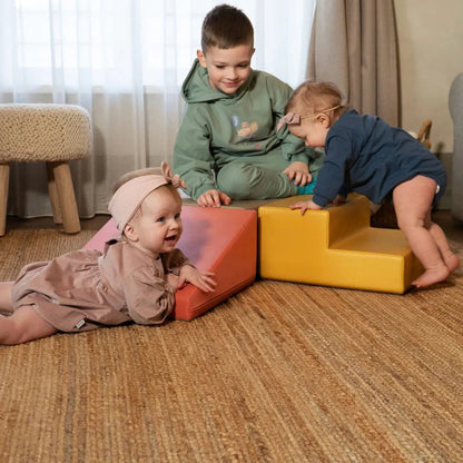 Mini Corner Climber, Pastel Pink (Pre - Order) - Le Petit Marché Home Furniture