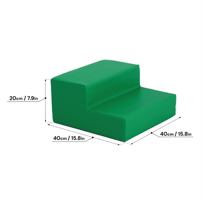 Mini Steps Soft Play, Green (Pre - Order) - Le Petit Marché Home Furniture