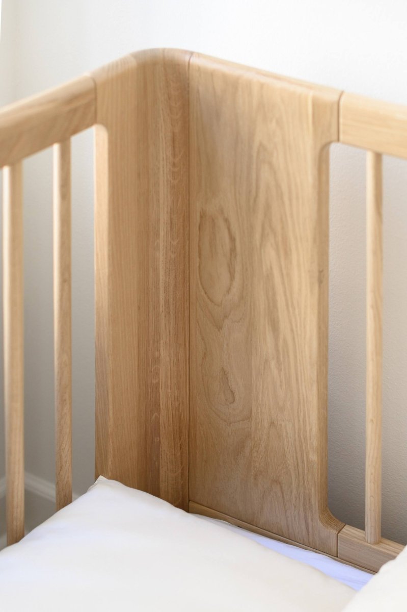 Nature Baby Bed, Oak - Le Petit Marché Home Furniture