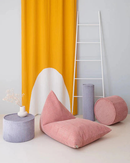 Pouffe, Pink Mousse (Pre - Order) - Le Petit Marché Home Furniture
