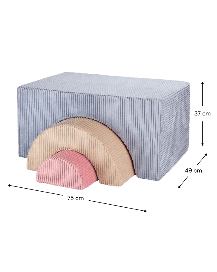 Rainbow Playset, Blueberry Blue - Le Petit Marché Home Furniture