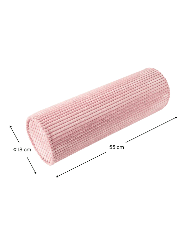 Roll Cushion, Pink Mousse (Pre - Order) - Le Petit Marché Home Furniture