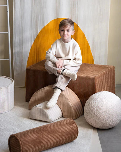 Roll Cushion, Toffee (Pre - Order) - Le Petit Marché Home Furniture