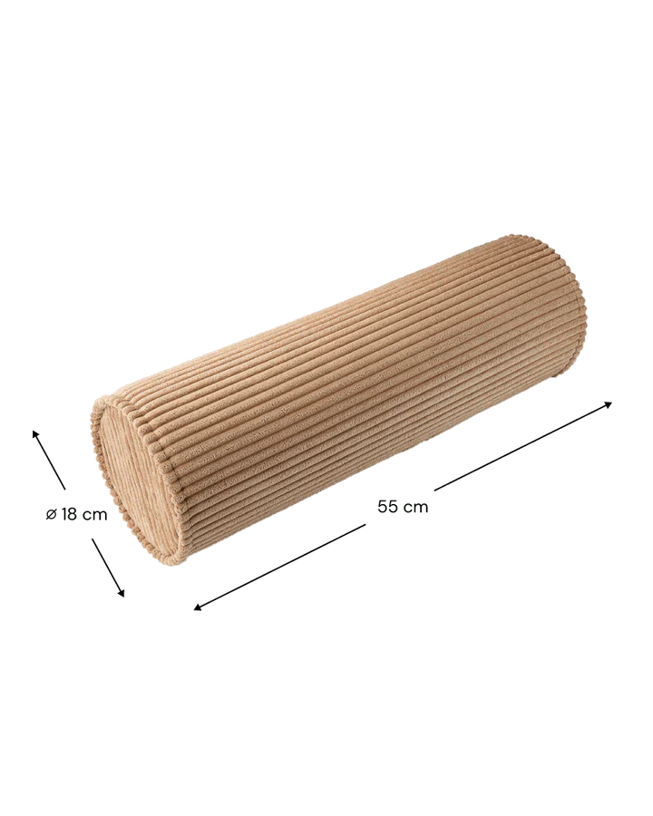 Roll Cushion, Toffee (Pre - Order) - Le Petit Marché Home Furniture