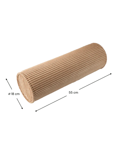 Roll Cushion, Toffee (Pre - Order) - Le Petit Marché Home Furniture