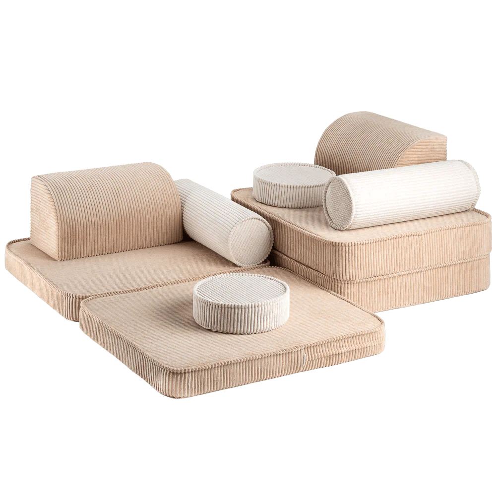 Settee Sofa, Brown Sugar (Pre - Order) - Le Petit Marché Home Furniture