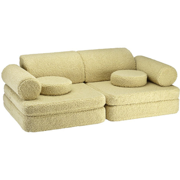 Sofa Settee, Matcha (Pre - Order) - Le Petit Marché Home Furniture